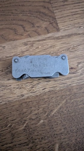 Vintage engineers slip in - ,