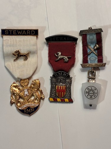Vintage masonic medal - x,
