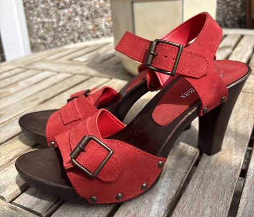Joe browns coral red nubuck - browns,