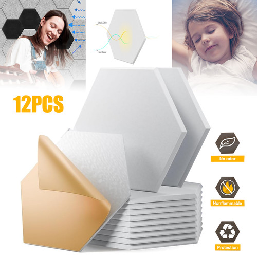 Hexagonal soundproof panels - 12,