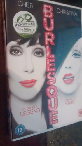 Burlesque dvd singing drama - singing,