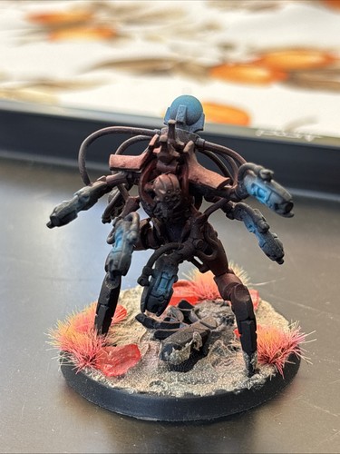 Necron hexmark well - hexmark, painted
