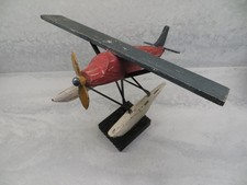 Vintage Folk Art Wooden Sea Plane