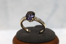 9ct QVC Yellow Gold Tanzanite