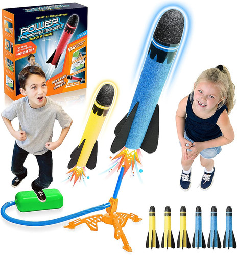 Rocket toy launcher for kids - toy,