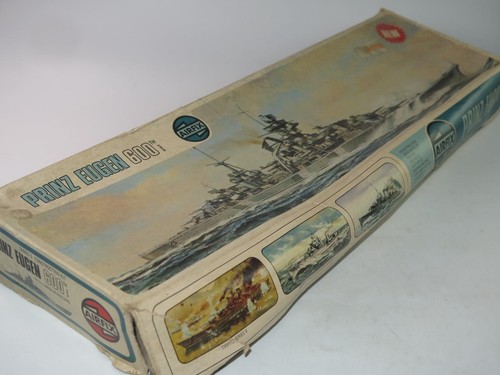 Airfix 600 scale model ship - airfix,