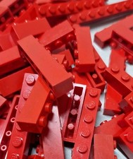 70x Genuine LEGO Red Bricks