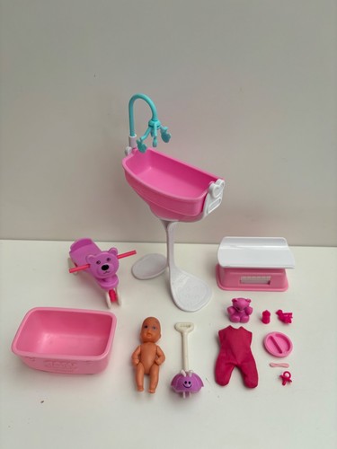 Barbie baby doll playset - baby, &