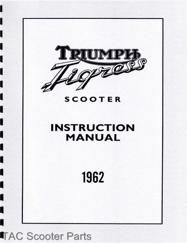 Triumph tigress scooter - triumph,