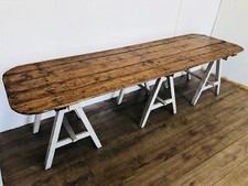 19th century pine - pine, trestle