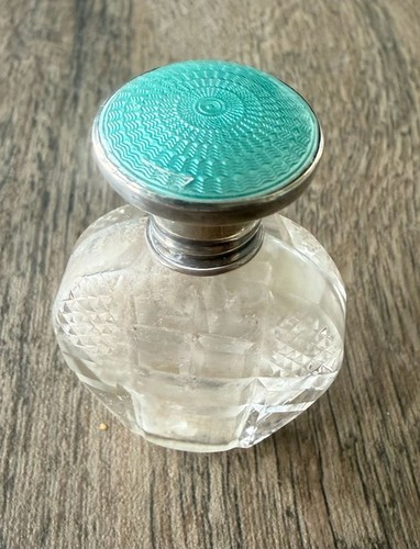 Vintage cut glass - glass, scent