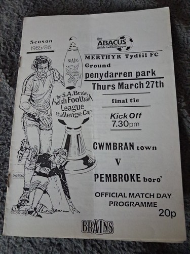 Merthyr cwmbran town v - @,