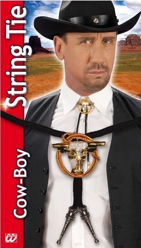 Cowboy string tie - string,