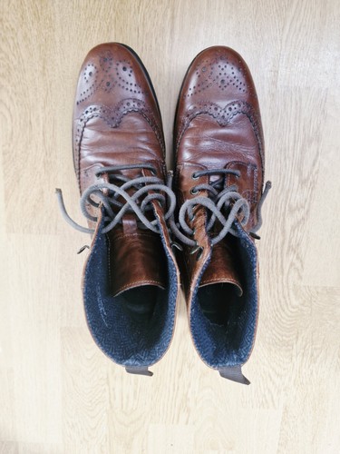Men brown leather - men’s, brogue