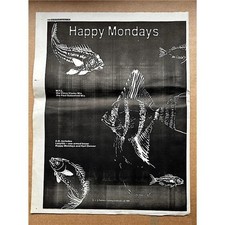 Happy mondays poster - mondays, w.f.l.