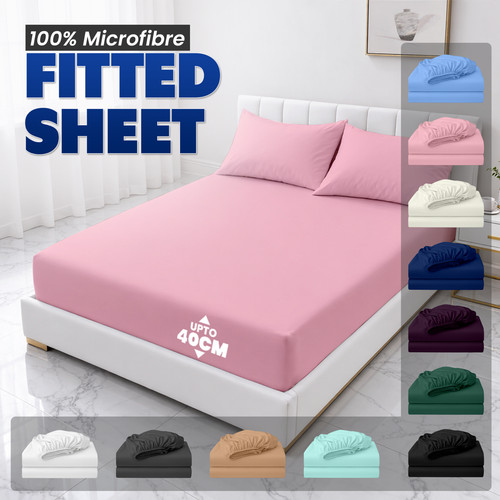 Extra deep fitted sheet 40cm - deep,