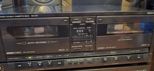 Technics x911 stereo double - technics, rs-x911