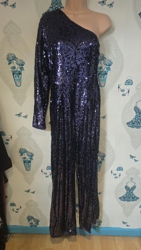 Stunning dark blue sequin one - dark,