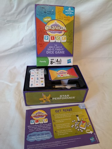 Cranium dice game - dice,