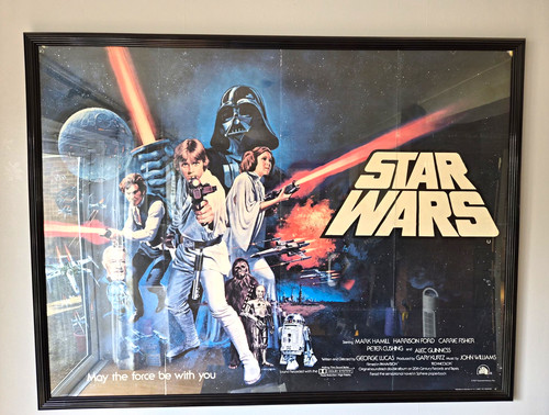 Original star wars framed - original,