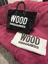 DSQUARED2 WOOD TOTE BAG