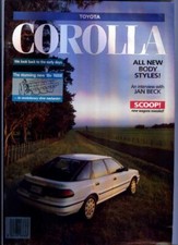 1988 TOYOTA E90 COROLLA Range