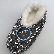 Ladies SNOOZIES Slipper Silver