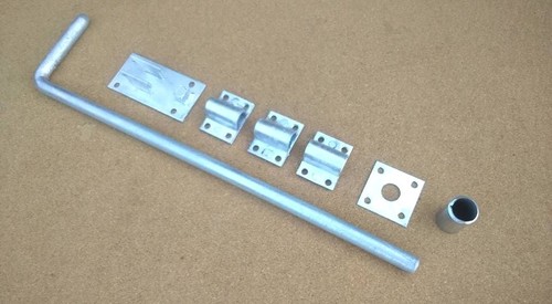 Inch garage door drop bolt - 18,