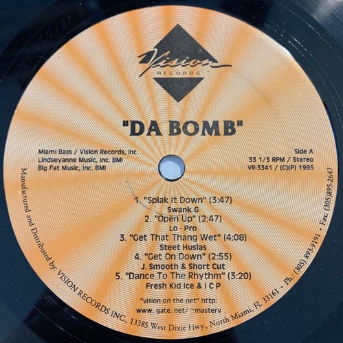 Various bomb vision - various, lp