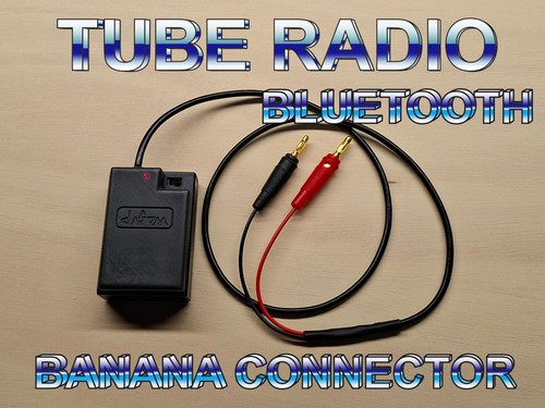 Vintage tube radio bluetooth - vintage,