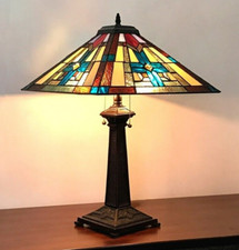 Stained Glass Table Desk Lamp