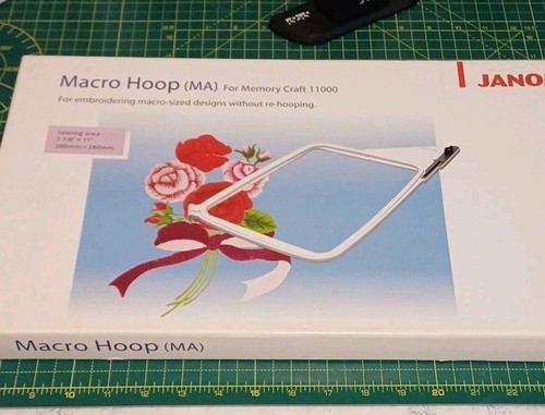 Janome macro hoop - macro,