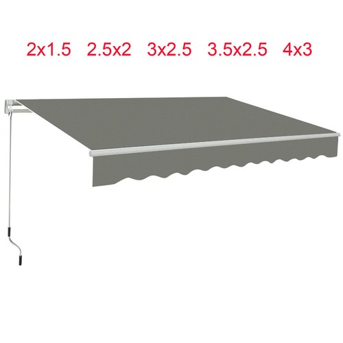 Retractable awning manual - retractable,