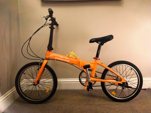 Forever adult folding bike