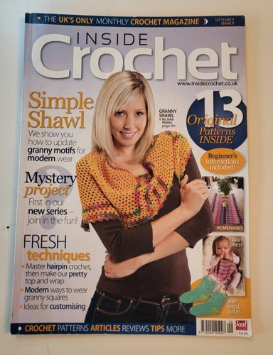 Inside crochet magazine - magazine,