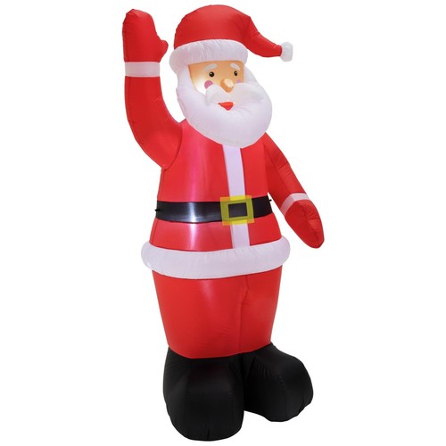 Inflatable santa 6ft habitat - santa,