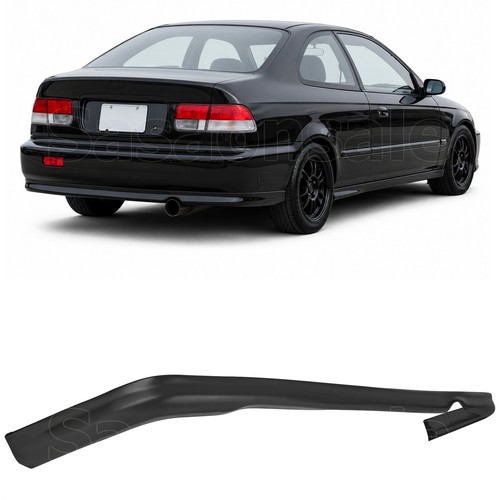 Rear bumper lip spoiler - rear,