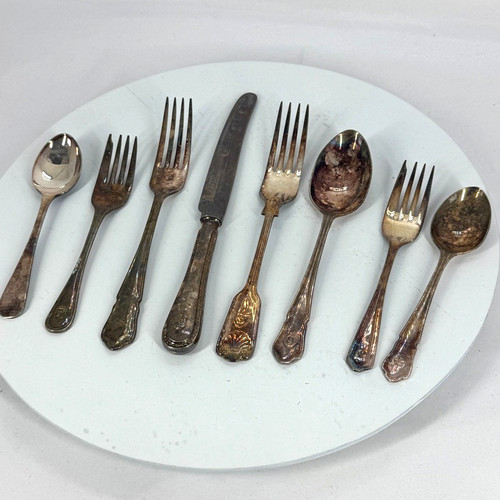 Vintage english hotel flatware - vintage,