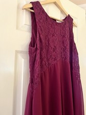 Wallis Sleevless Lace Chiffon