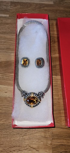 Ciro necklack and earrings - ciro, set