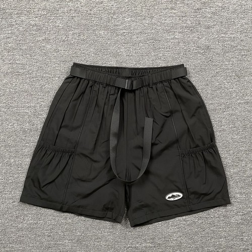 Corteiz black shorts casual - black,
