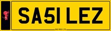 🥰 SASSY LESLEY 😍 SEXY LES LESLIE PRIVATE REGISTRATION NUMBER PLATE SA51 LEZ
