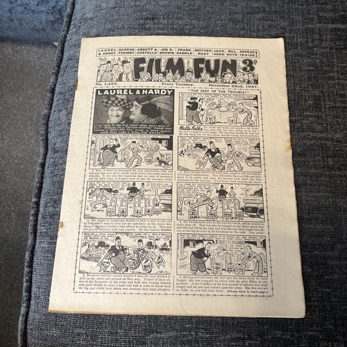 Film fun comic 22 november - fun,
