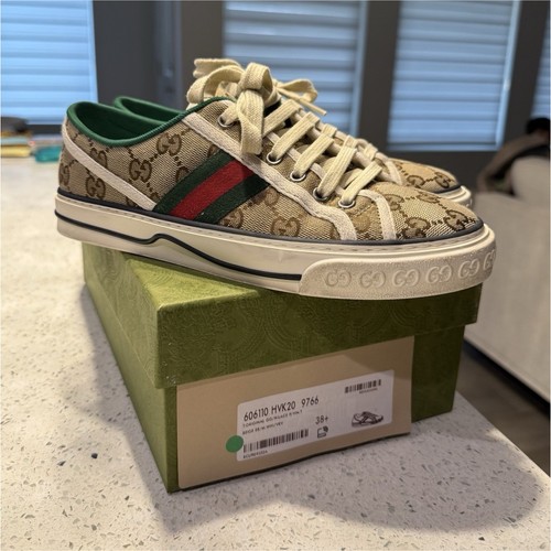 Gucci tennis 1977 logo lace - gucci, gg