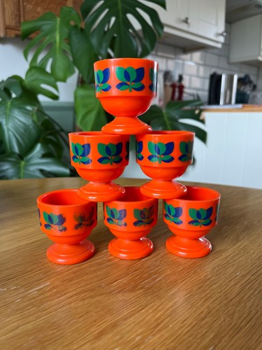 Set vintage orange - 6,