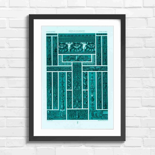Ornate renaissance art decor - ornate,