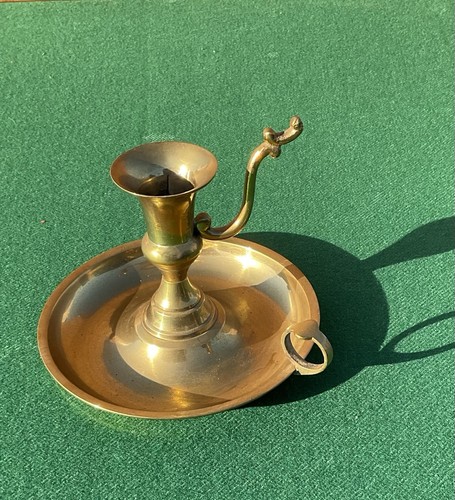 Vintage brass candle holder - vintage,
