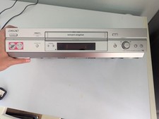Sony SLV-SE740 VCR VHS Video Cassette Player With Remote PAL & NTSC