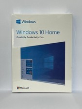 Windows 10 Home 32-64 bit USB & 1 License Full English version Sealed