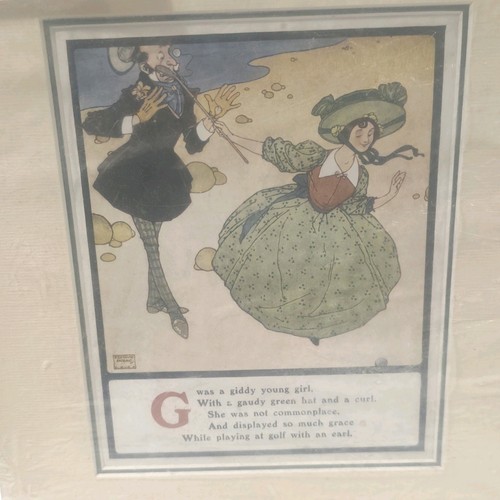 Vintage 1908 book plate print - 1908,